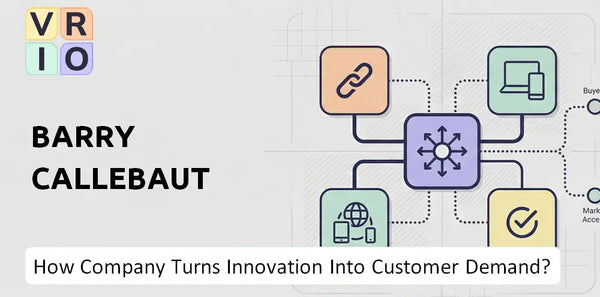 How Does Barry Callebaut Company Turn Innovation Into Customer Demand?