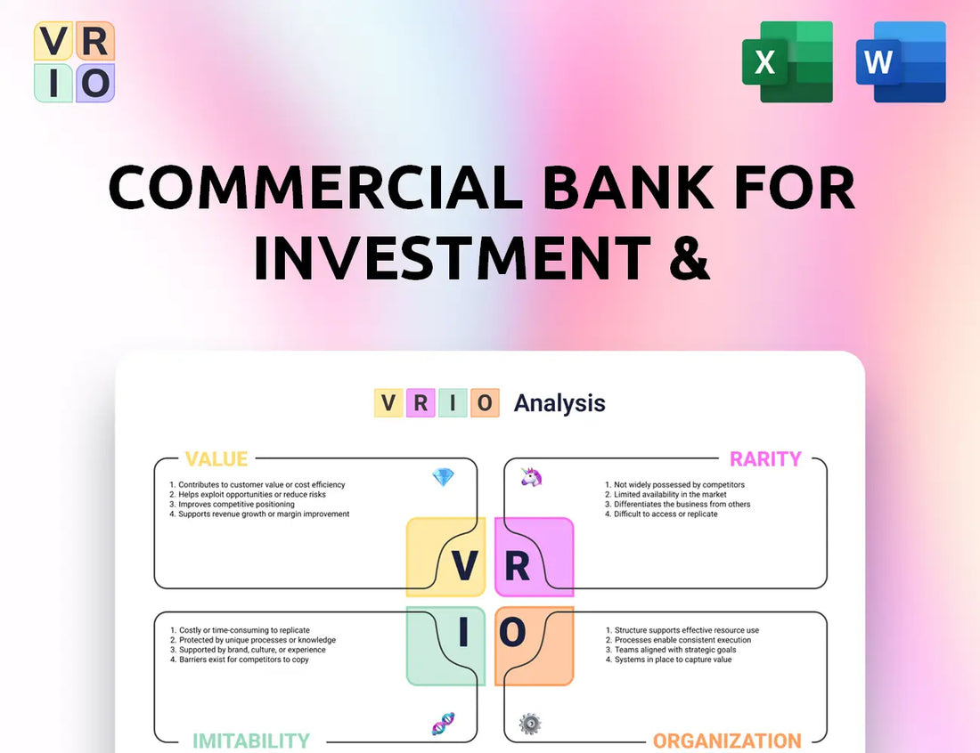 Commercial Bank For Investment & Development Of Vietnam VRIO Analysis