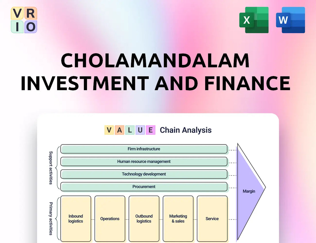 Cholamandalam Investment and Finance Value Chain Analysis