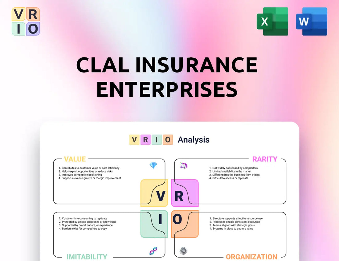 Clal Insurance Enterprises VRIO Analysis