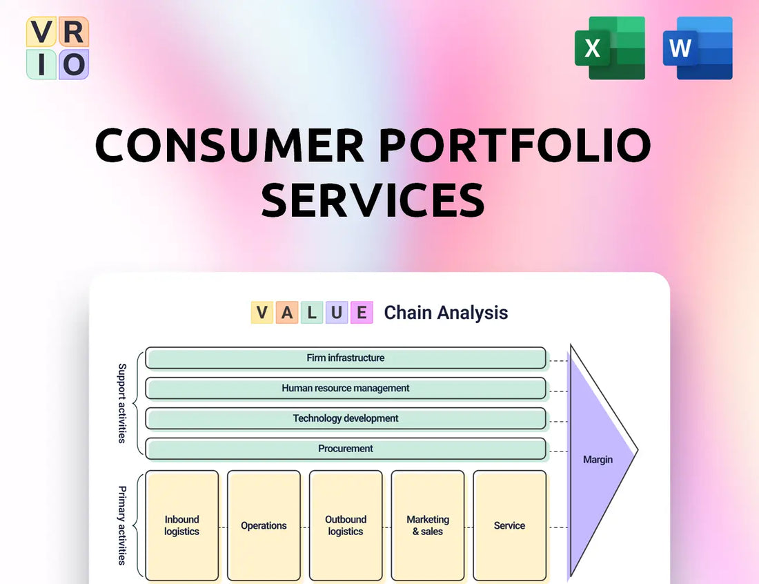 Consumer Portfolio Services Value Chain Analysis