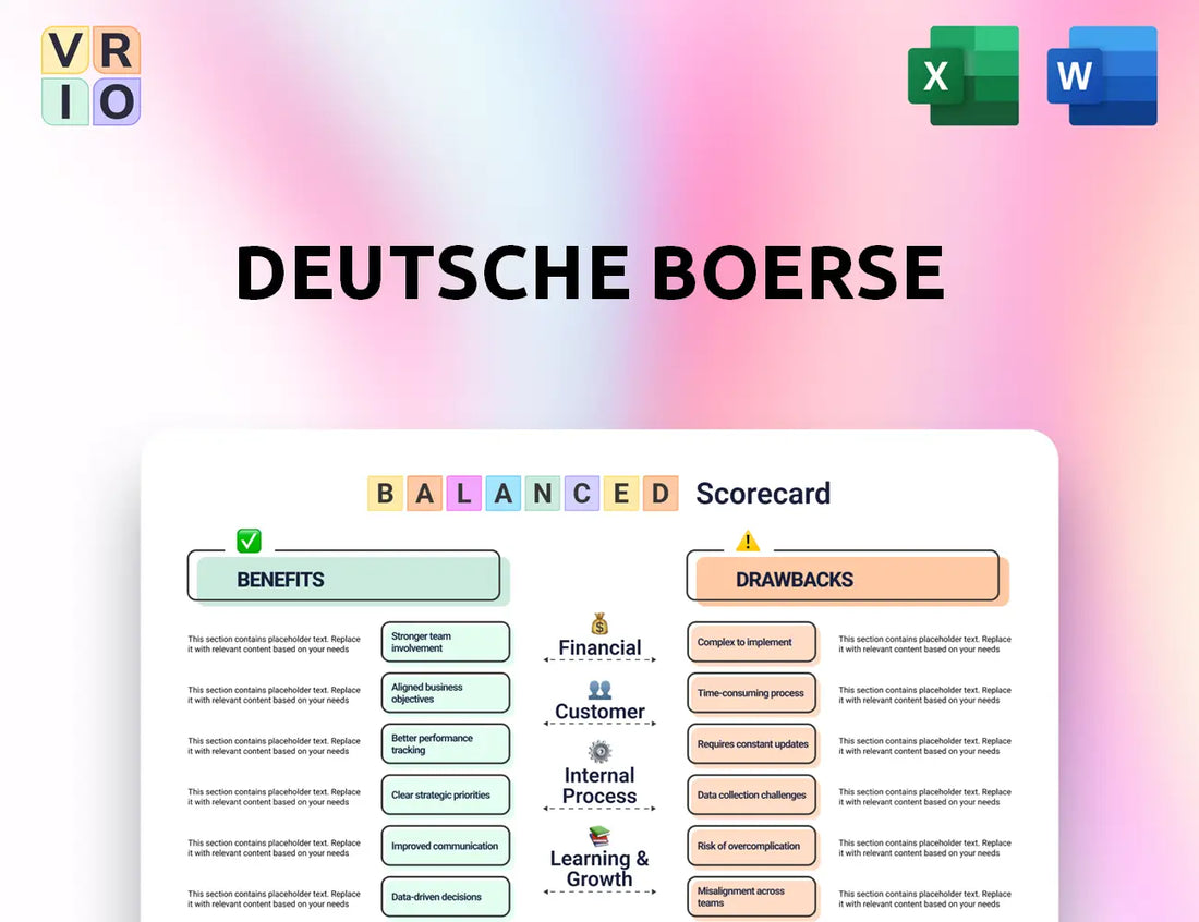 Deutsche Boerse Balanced Scorecard