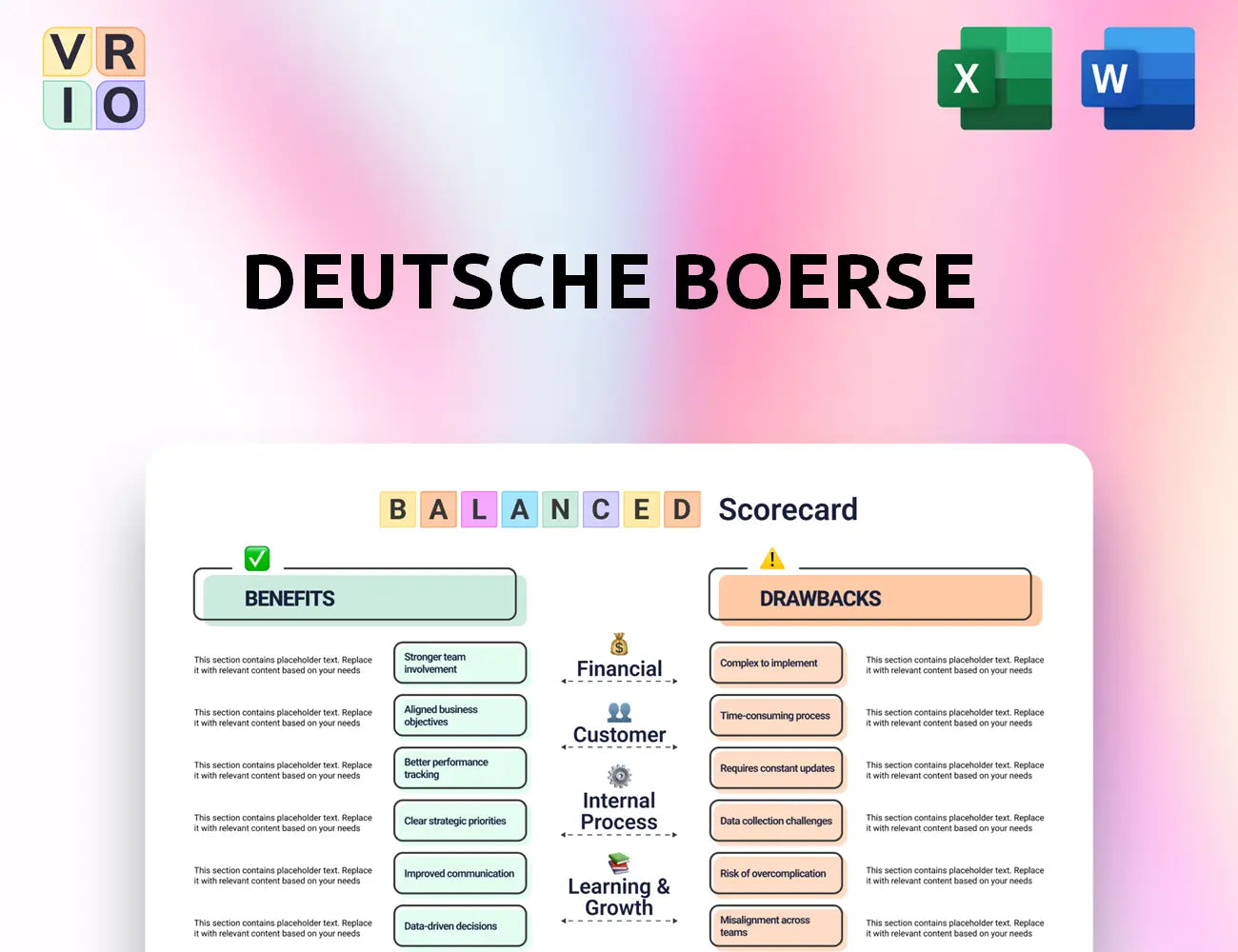 Deutsche Boerse Balanced Scorecard