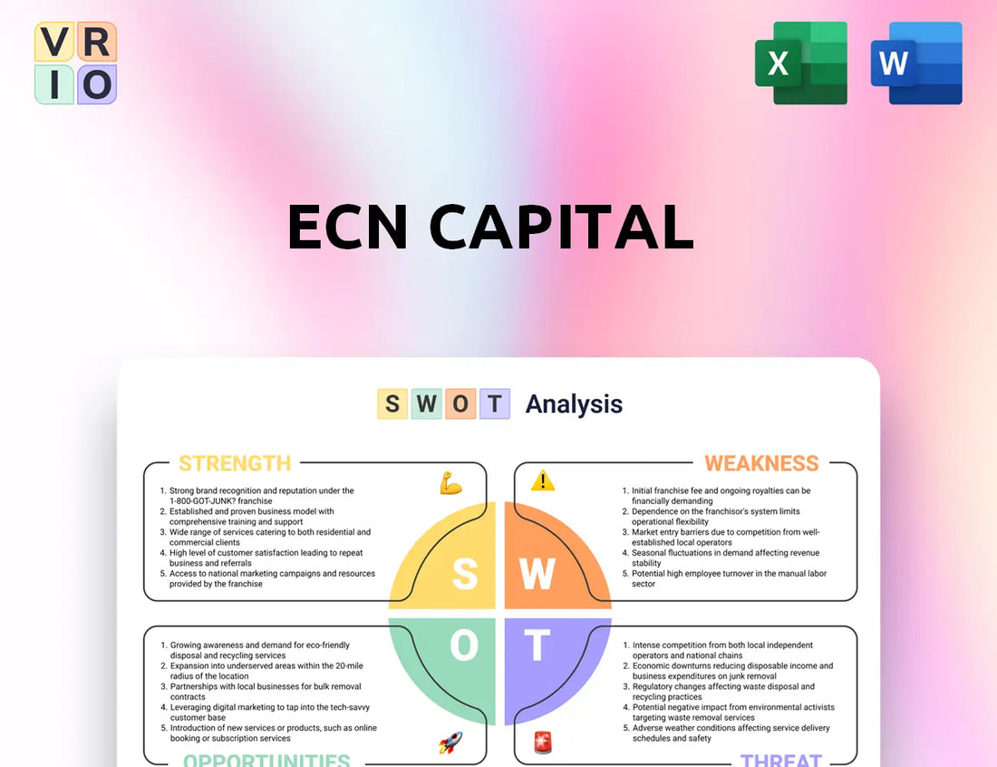 ECN Capital SWOT Analysis