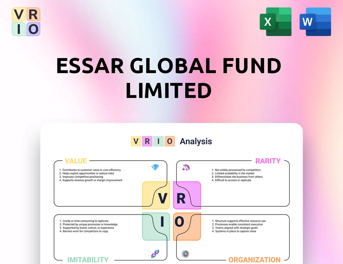 Essar Global Fund Limited VRIO Analysis