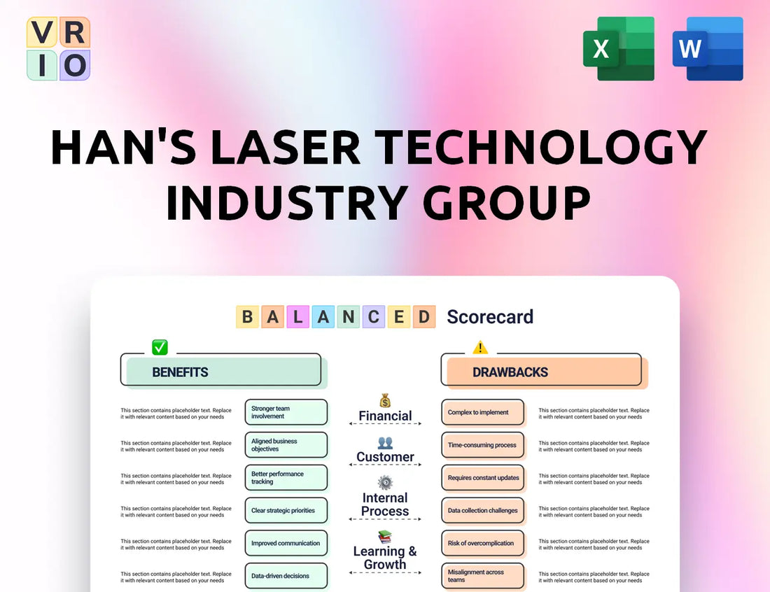 Han's Laser Technology Industry Group Balanced Scorecard