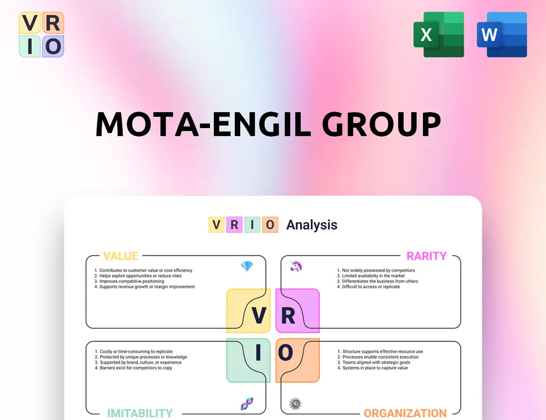 Mota-Engil Group VRIO Analysis