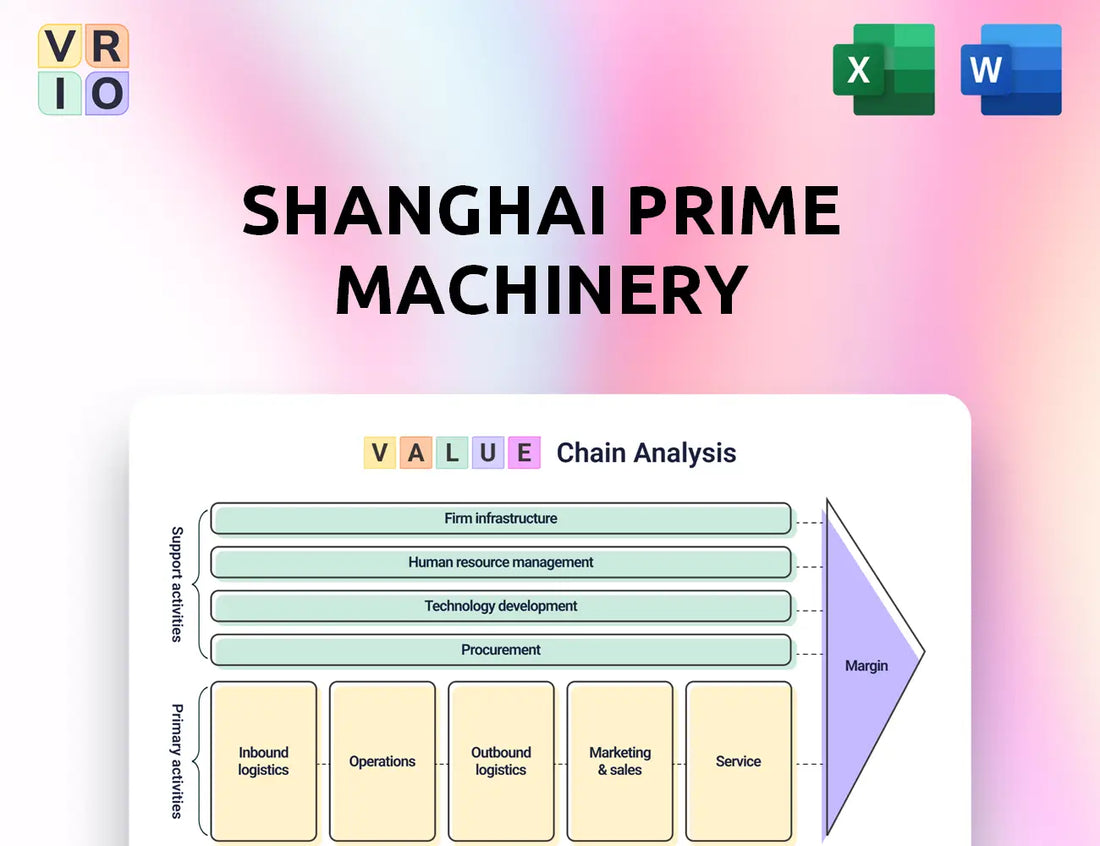 Shanghai Prime Machinery Value Chain Analysis