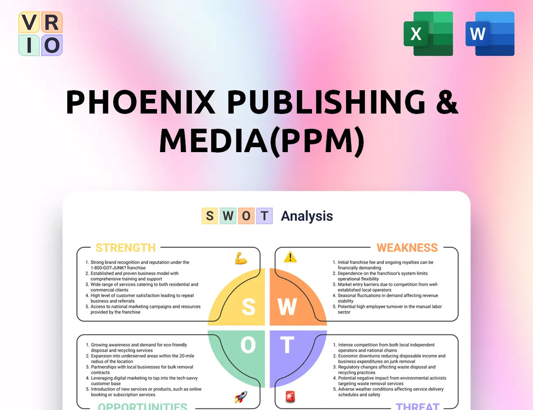 Phoenix Publishing & Media(PPM) SWOT Analysis