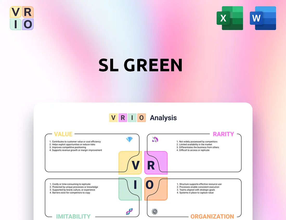 SL Green VRIO Analysis