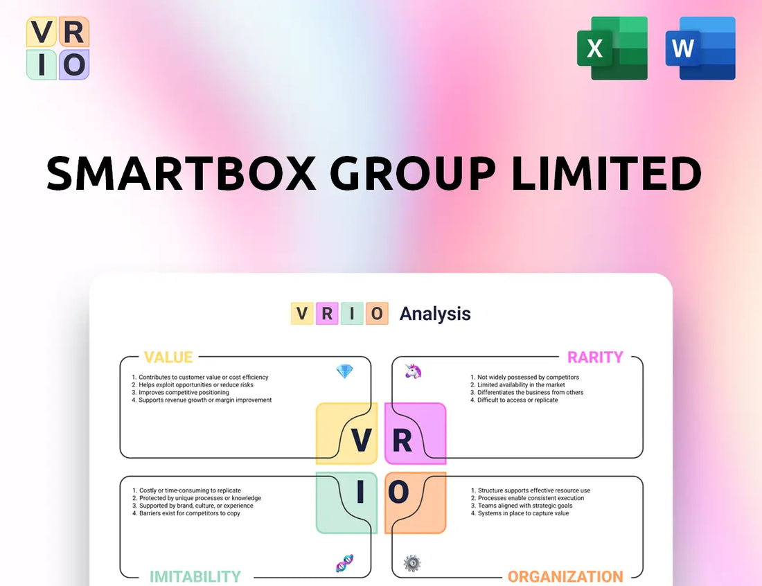 Smartbox Group Limited VRIO Analysis