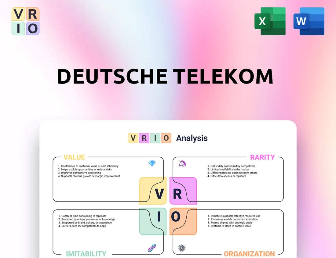 Deutsche Telekom VRIO Analysis