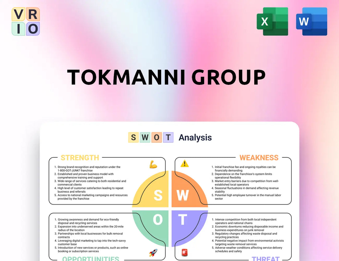 Tokmanni Group SWOT Analysis