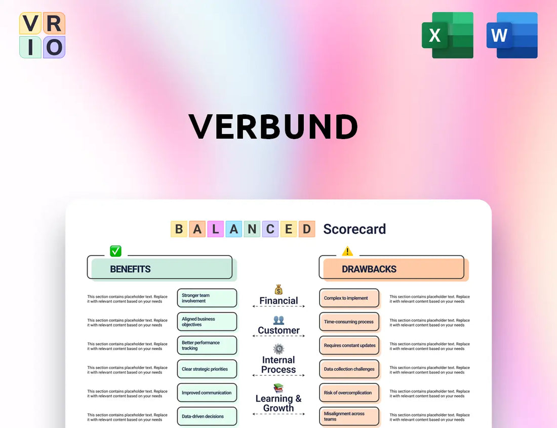 Verbund Balanced Scorecard