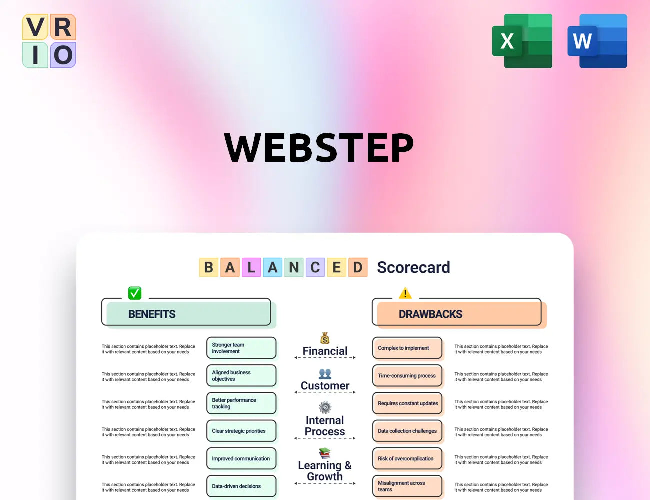 Webstep Balanced Scorecard